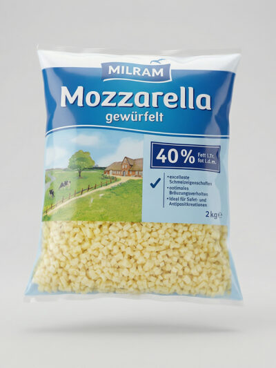 Milram Mozzarella, gewürfelt