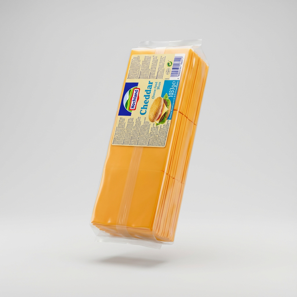 Hochland Cheddar Schmelzkäse Scheiben