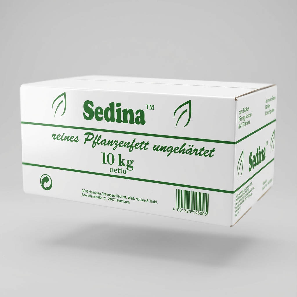 Sedina, Pflanzenfett