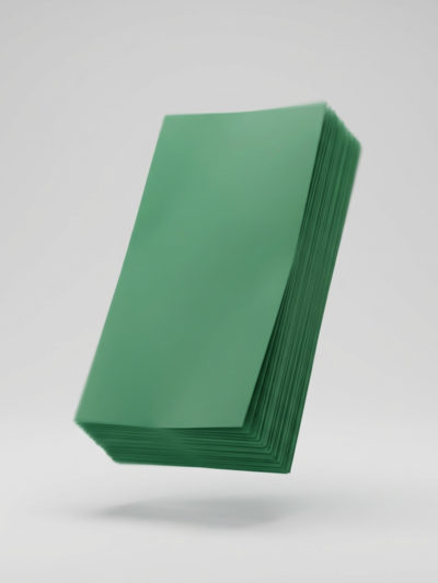 Serviette 33x33cm 1/8F, 2 Lagig grün