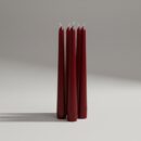 GIES, Spitzkerzen 245x23,5mm bordeaux